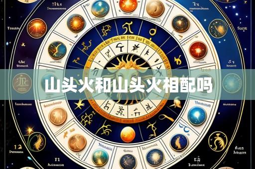 山头火和山头火相配吗