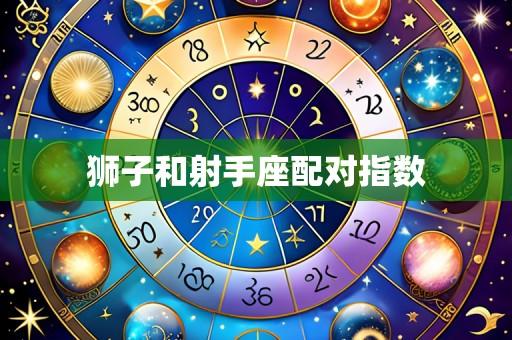狮子和射手座配对指数