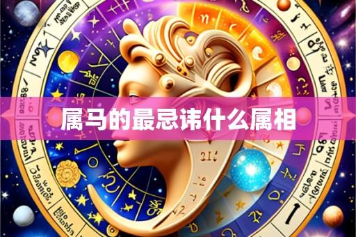 属马的最忌讳什么属相