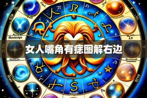 女人嘴角有痣图解右边