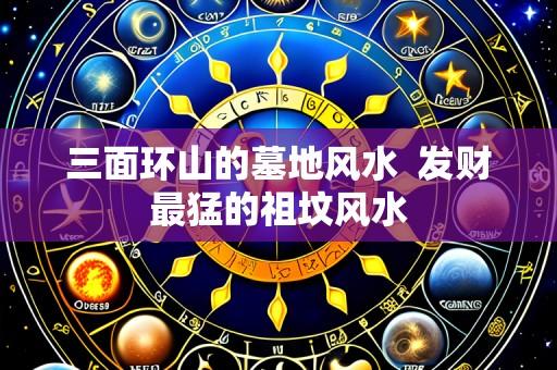 三面环山的墓地风水 发财最猛的祖坟风水