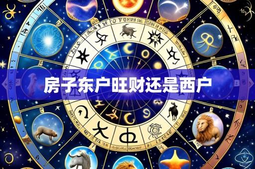 房子东户旺财还是西户