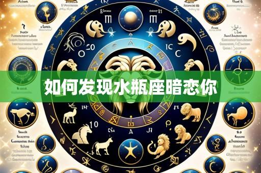 如何发现水瓶座暗恋你
