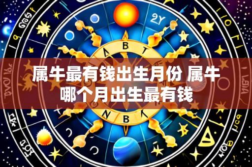 属牛最有钱出生月份 属牛哪个月出生最有钱