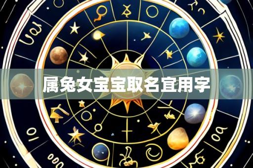 属兔女宝宝取名宜用字