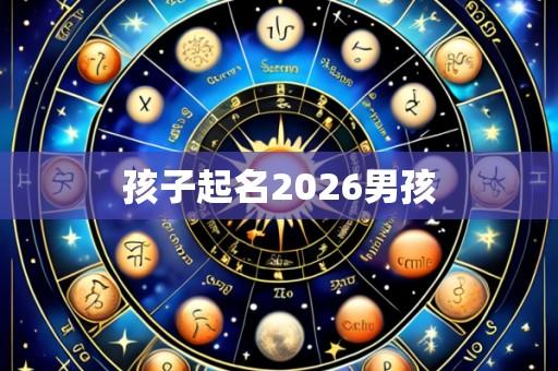 孩子起名2026男孩