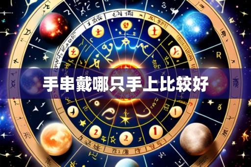 手串戴哪只手上比较好