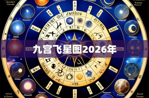 九宫飞星图2026年