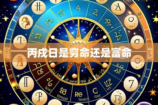 丙戌日是穷命还是富命