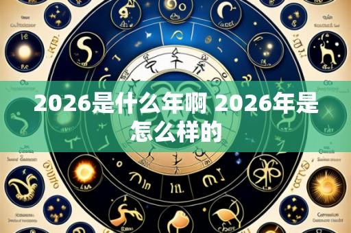 2026是什么年啊 2026年是怎么样的