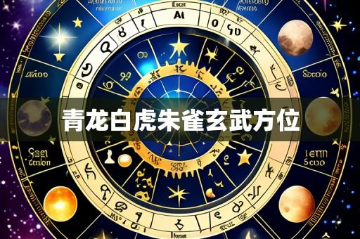 青龙白虎朱雀玄武方位