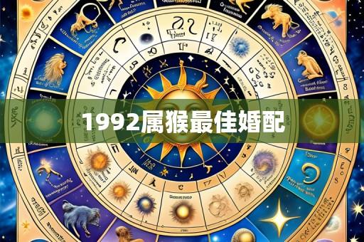 1992属猴最佳婚配