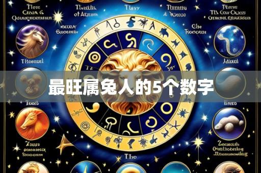 最旺属兔人的5个数字