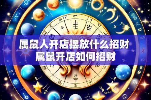 属鼠人开店摆放什么招财 属鼠开店如何招财