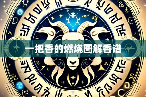 一把香的燃烧图解香谱