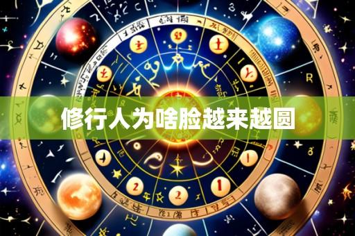 修行人为啥脸越来越圆