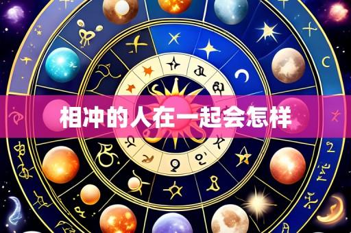 相冲的人在一起会怎样