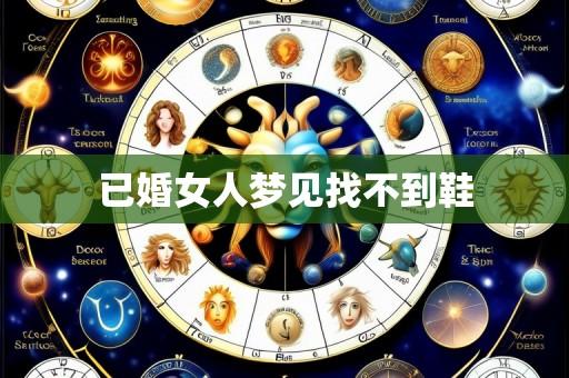 已婚女人梦见找不到鞋