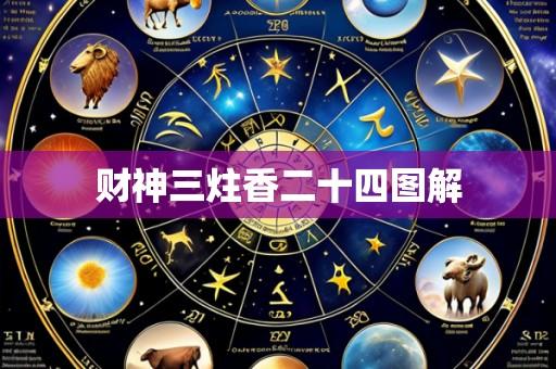 财神三炷香二十四图解