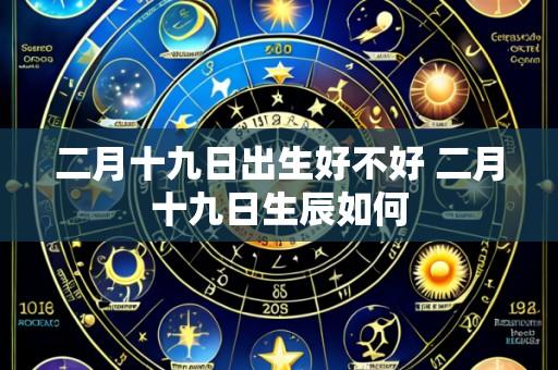 二月十九日出生好不好 二月十九日生辰如何