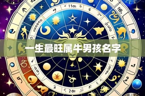 一生最旺属牛男孩名字