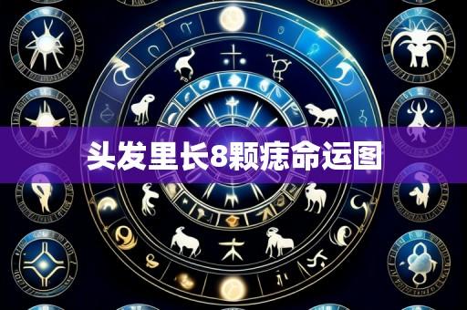 头发里长8颗痣命运图