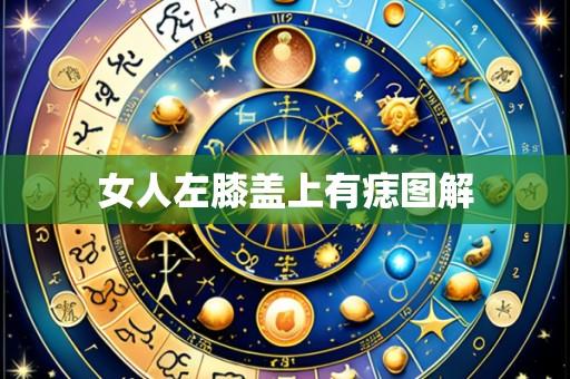 女人左膝盖上有痣图解