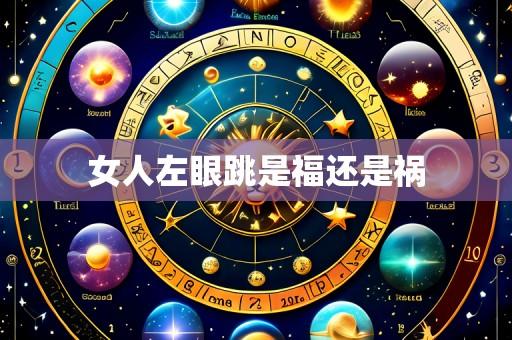 女人左眼跳是福还是祸