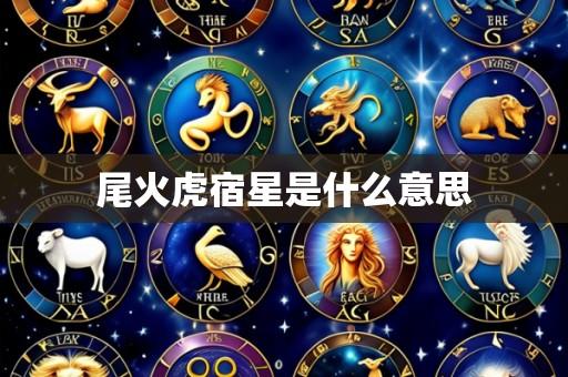 尾火虎宿星是什么意思