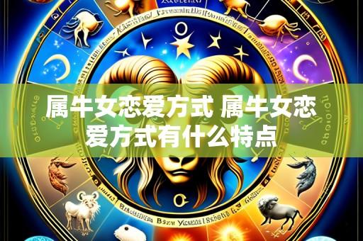 属牛女恋爱方式 属牛女恋爱方式有什么特点