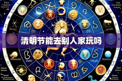 清明节能去别人家玩吗