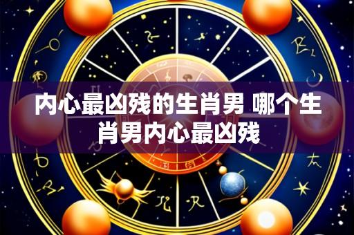 内心最凶残的生肖男 哪个生肖男内心最凶残
