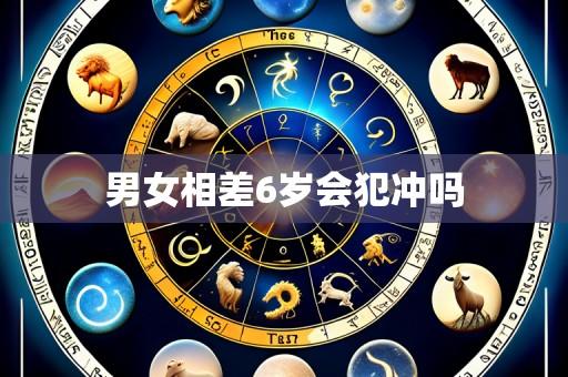 男女相差6岁会犯冲吗