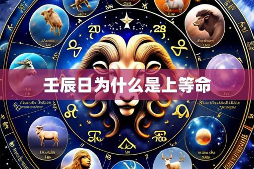 壬辰日为什么是上等命
