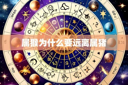 属猴为什么要远离属猪