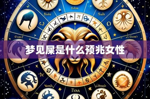 梦见屎是什么预兆女性