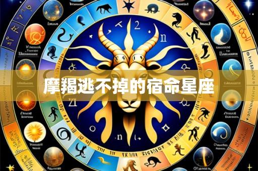 摩羯逃不掉的宿命星座