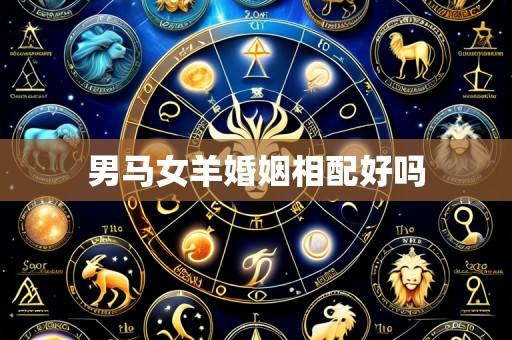 男马女羊婚姻相配好吗
