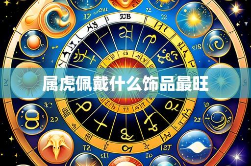 属虎佩戴什么饰品最旺