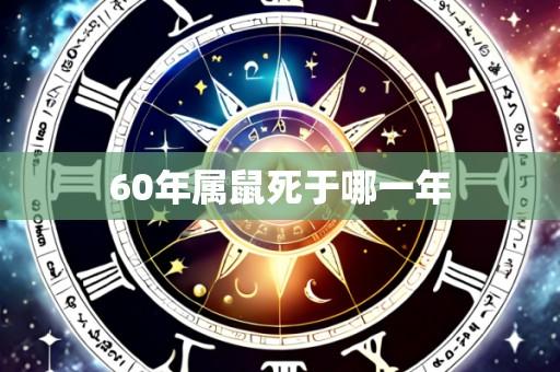 60年属鼠死于哪一年
