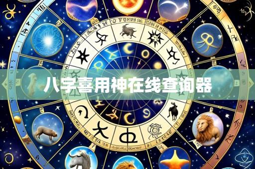 八字喜用神在线查询器