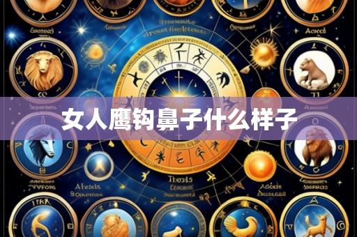 女人鹰钩鼻子什么样子