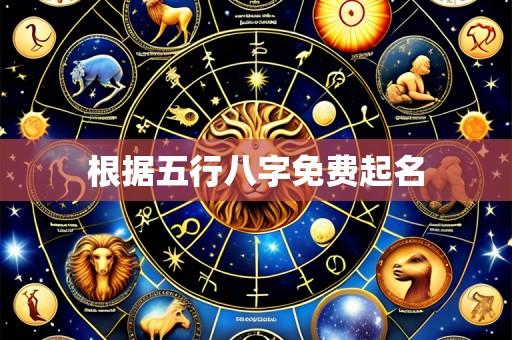 根据五行八字免费起名