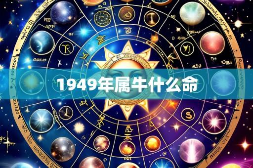 1949年属牛什么命