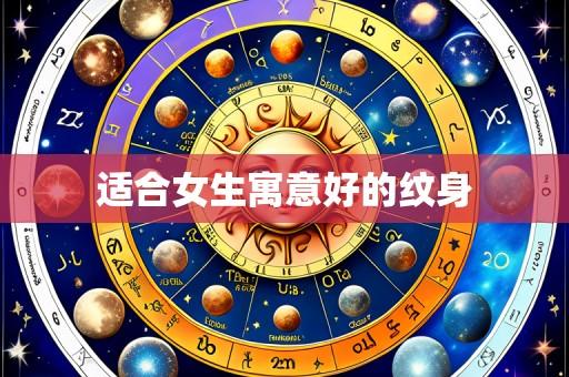 适合女生寓意好的纹身