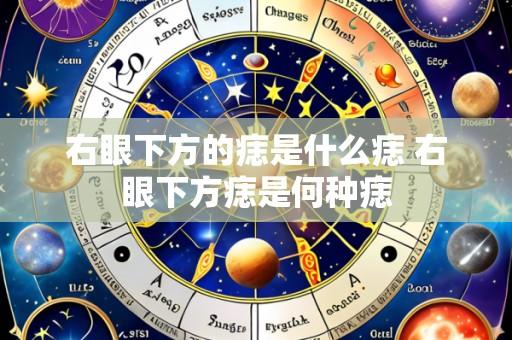 右眼下方的痣是什么痣 右眼下方痣是何种痣