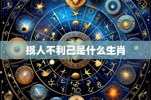损人不利己是什么生肖