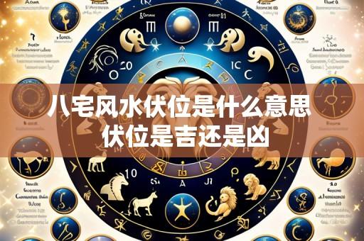 八宅风水伏位是什么意思  伏位是吉还是凶