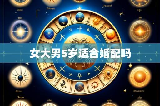 女大男5岁适合婚配吗