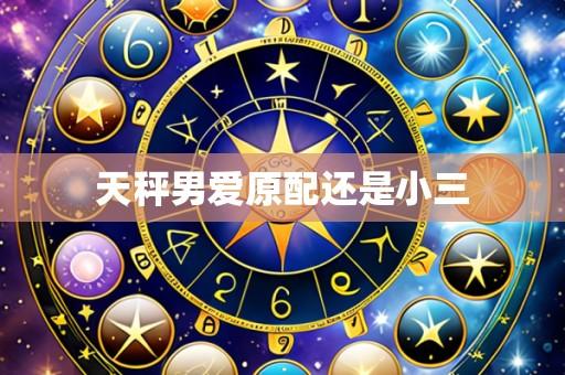 天秤男爱原配还是小三